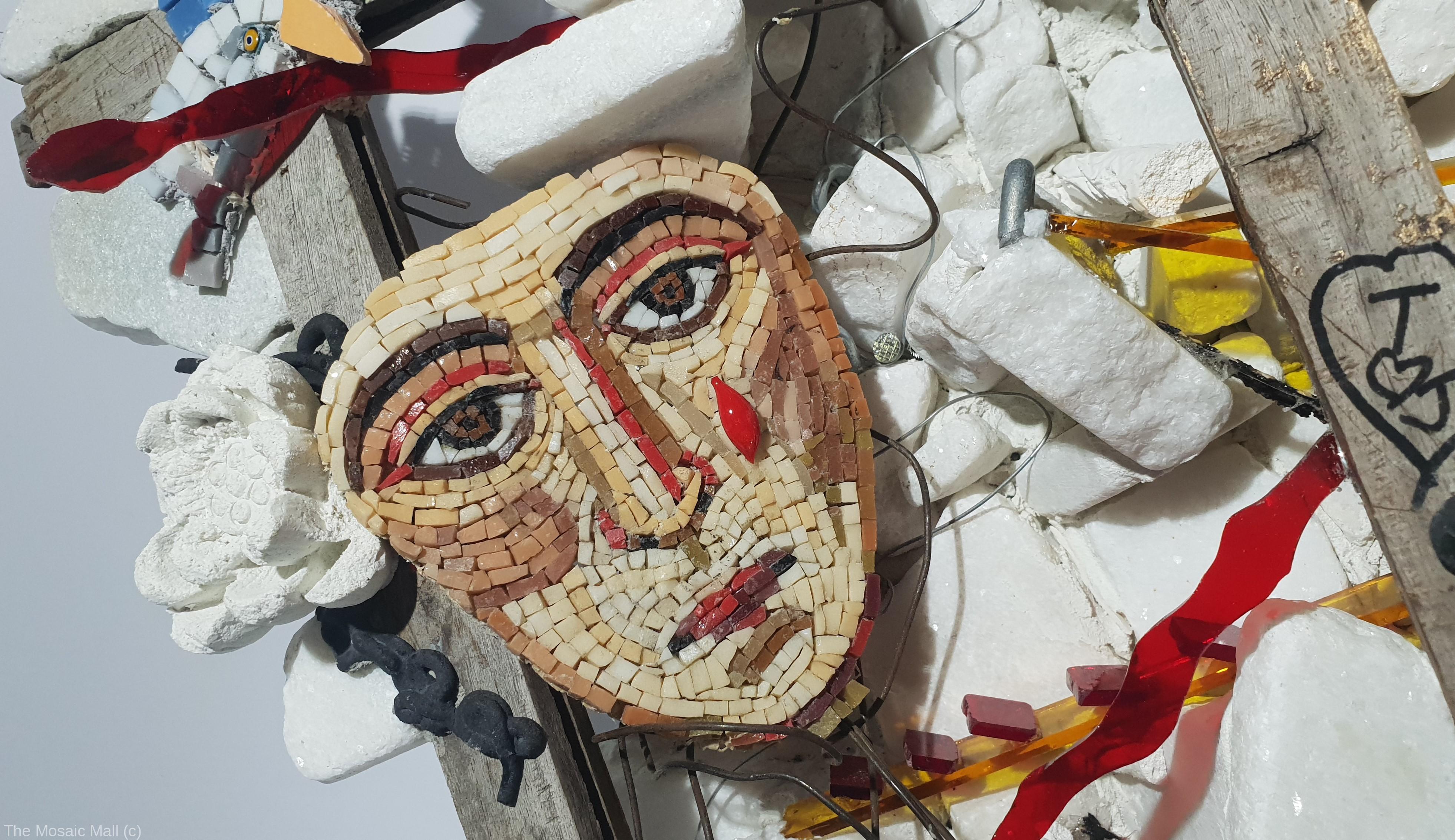 Dynasty Smalti Australia. Mosaic smalti glass. Mosaic made by Sandy Robertson
